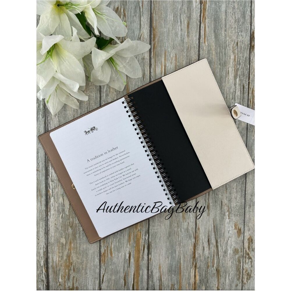 Coach Notebook With Cherry Print - Picture 4 of 7